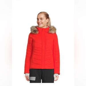 Obermeyer Tuscany Petite Women's Ski Jacket with Fur Hood